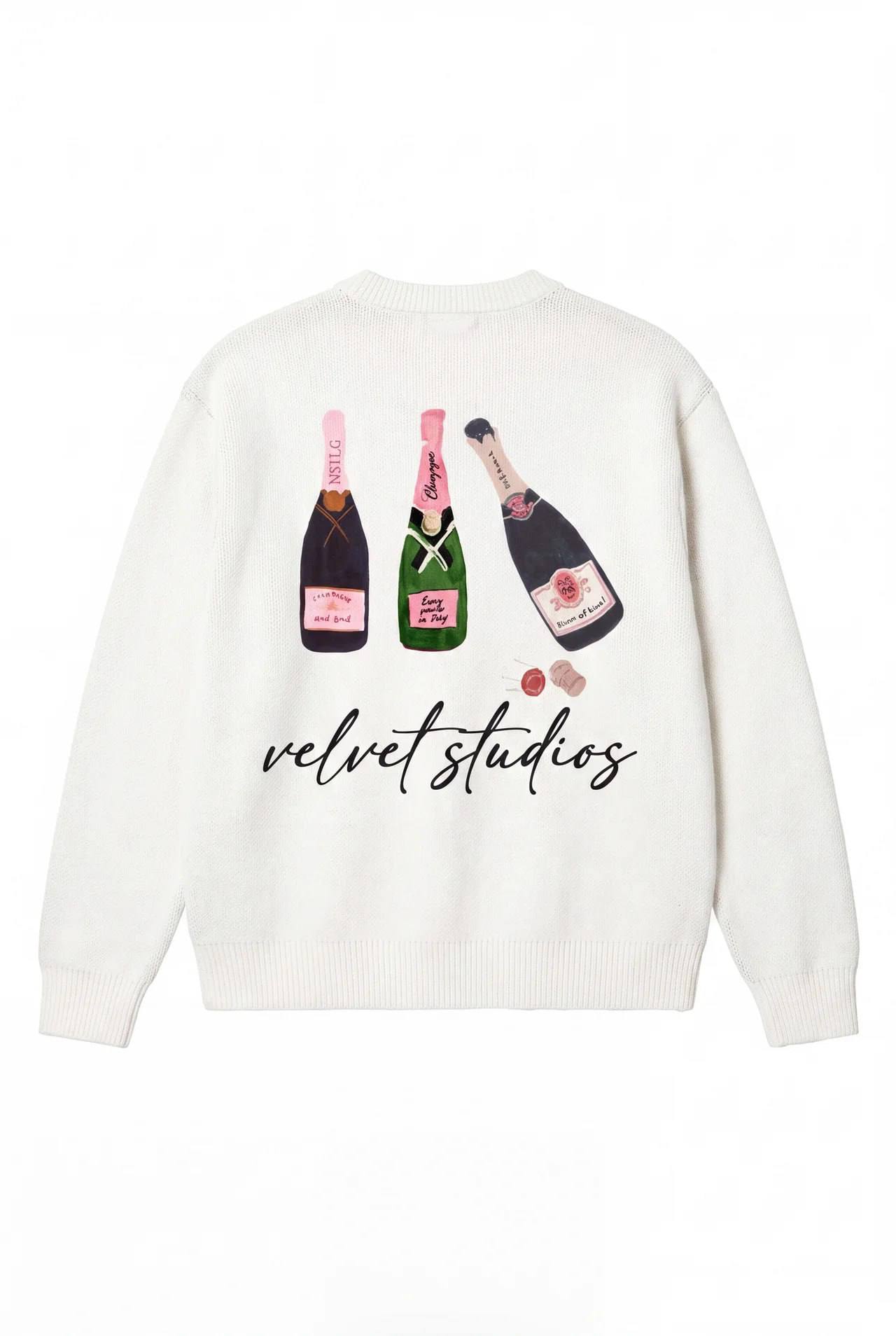 Сhampange Knit Sweater "Ivory" — свитер